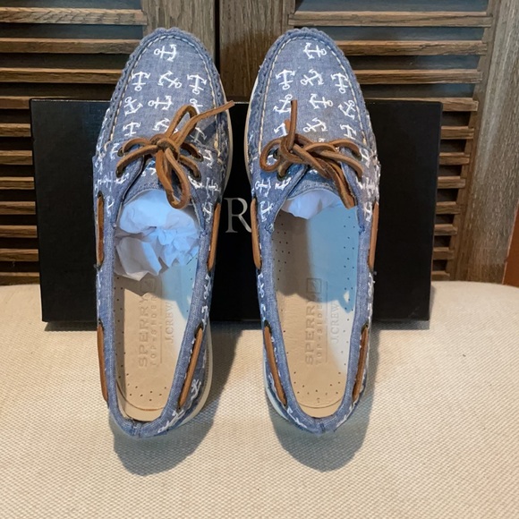 HOST PICK 🎉NWT sperry for jcrew denim anchor - Picture 4 of 12